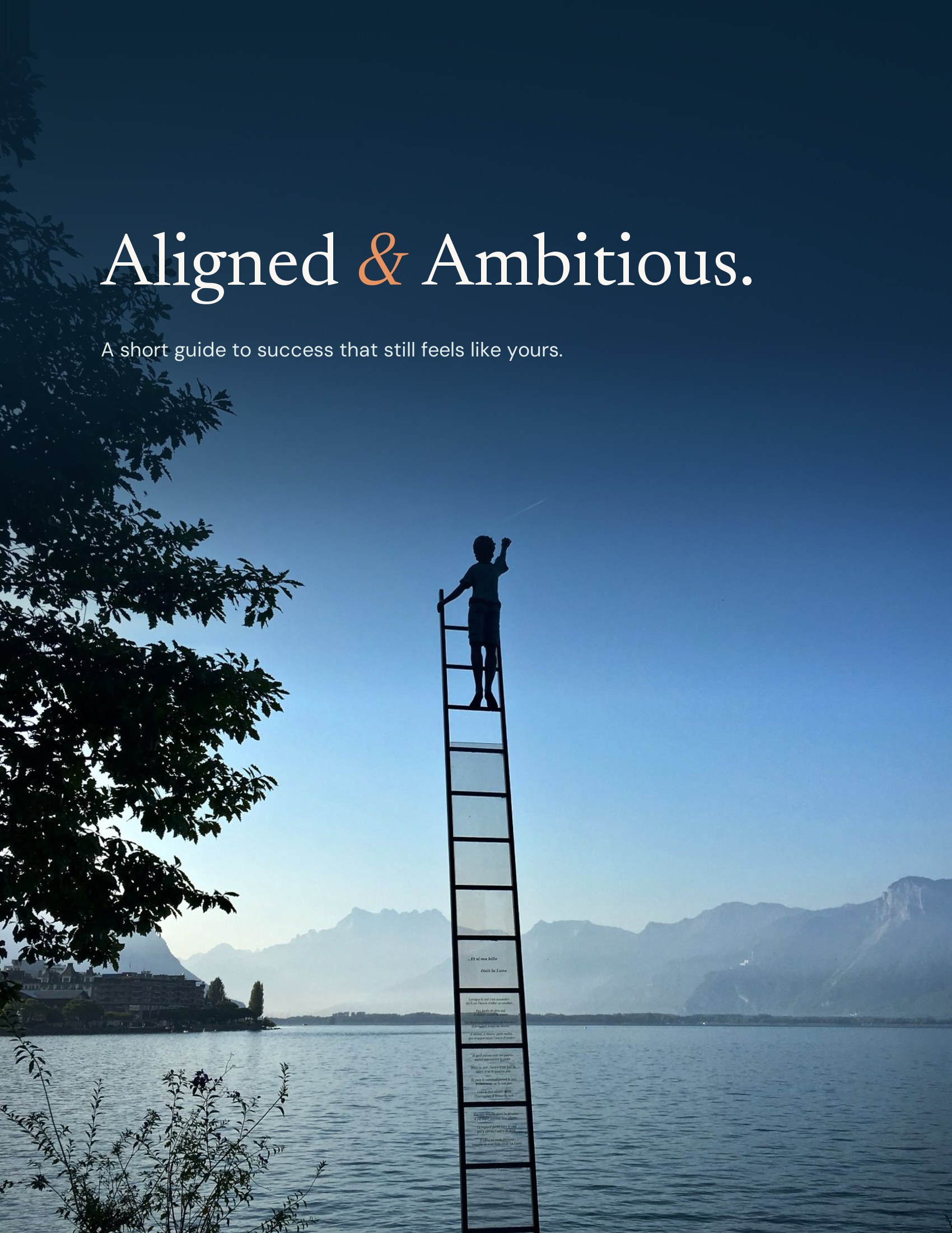 Aligned & Ambitious — book cover