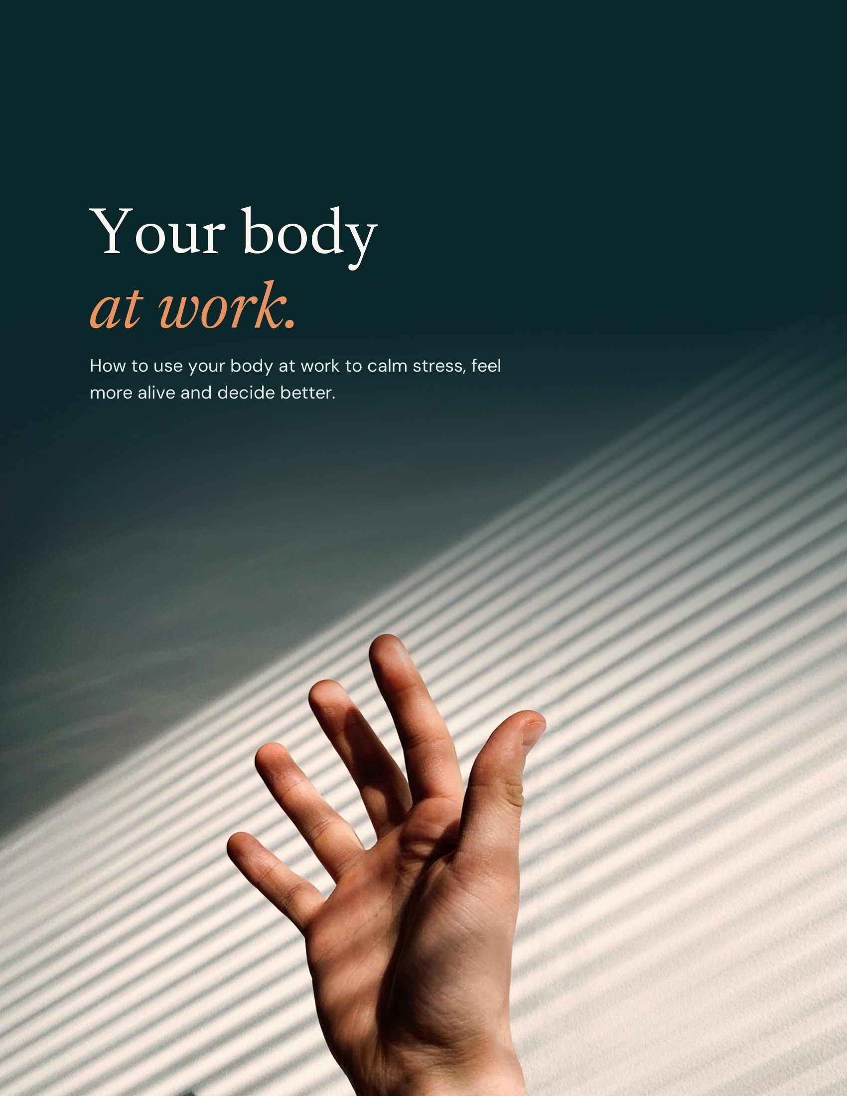 Your body at work — book cover