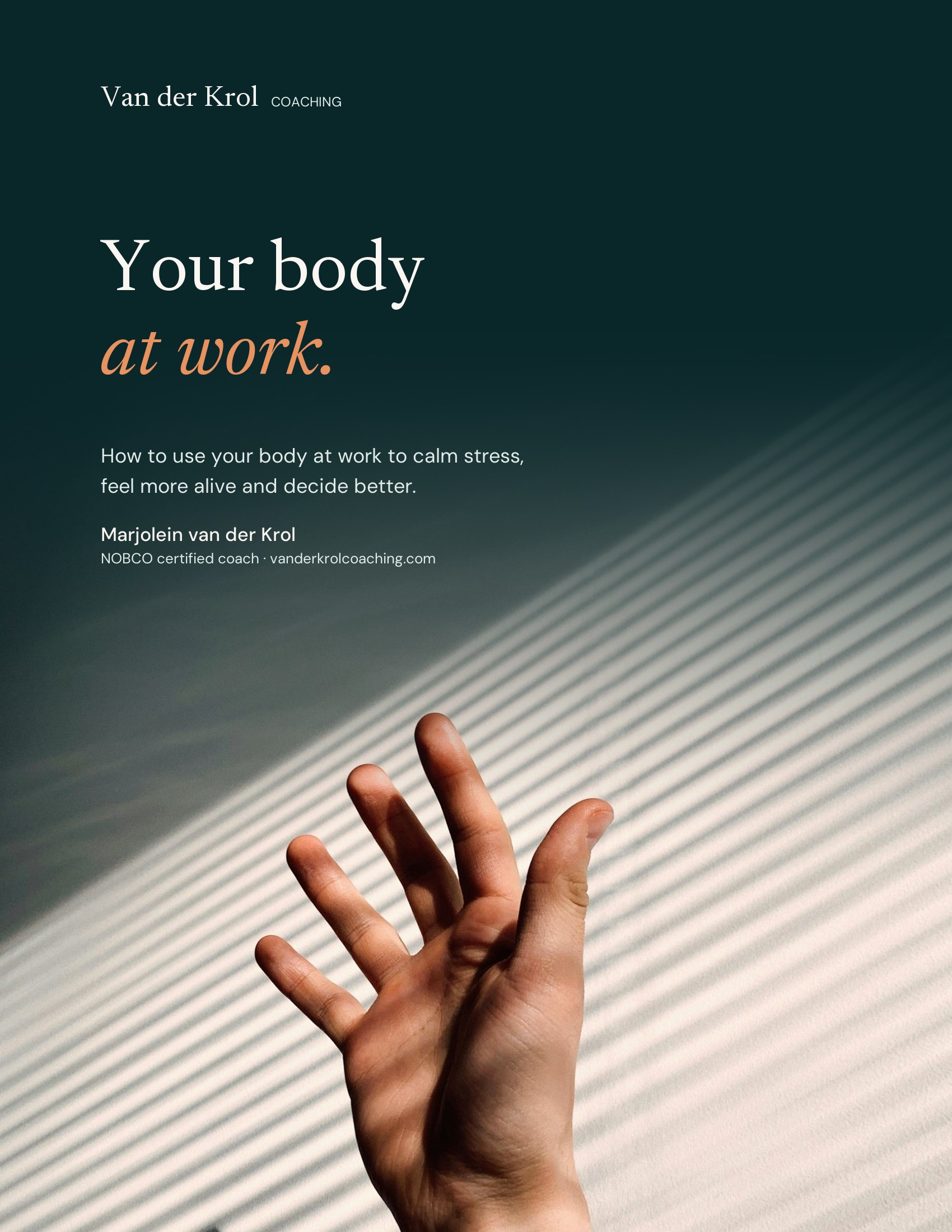 Your body at work — book cover